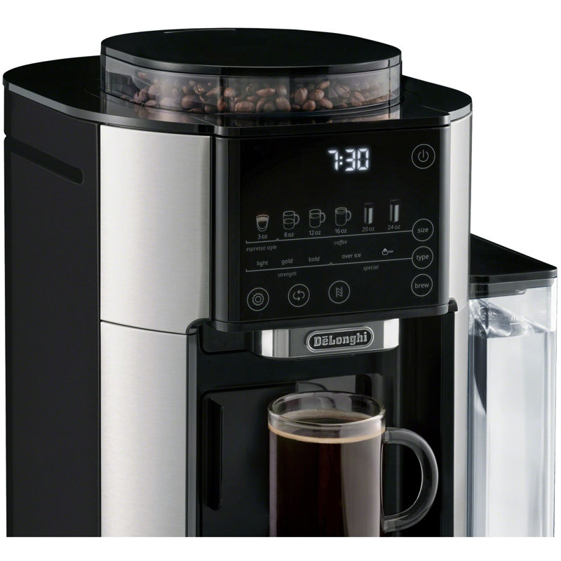 DeLonghi TrueBrew Automatic SingleServe Drip Coffee Maker with Built